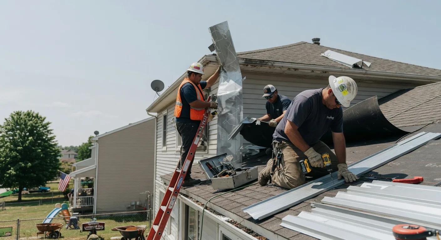 Metal Roof Repair in Summerdale, PA